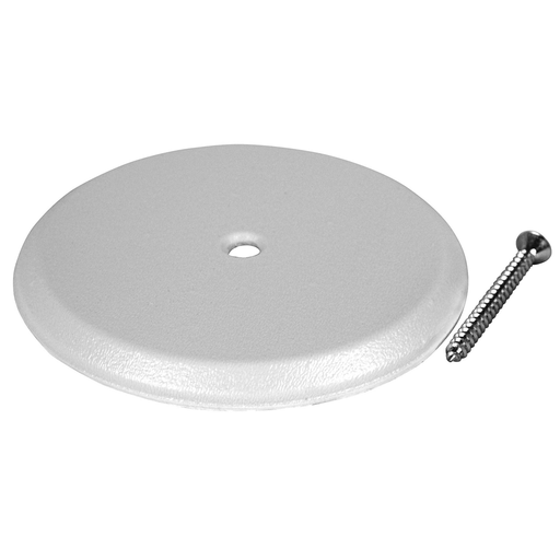 Oatey® 5 in. Flat White Cover Plate