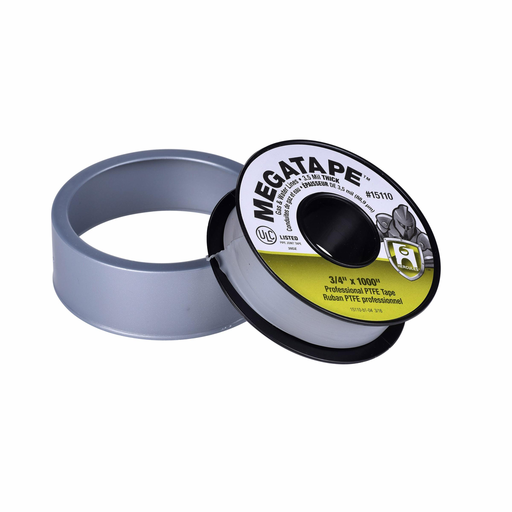 Hercules® Megatape 3/4 in. x 1000 in. Gray PTFE Tape