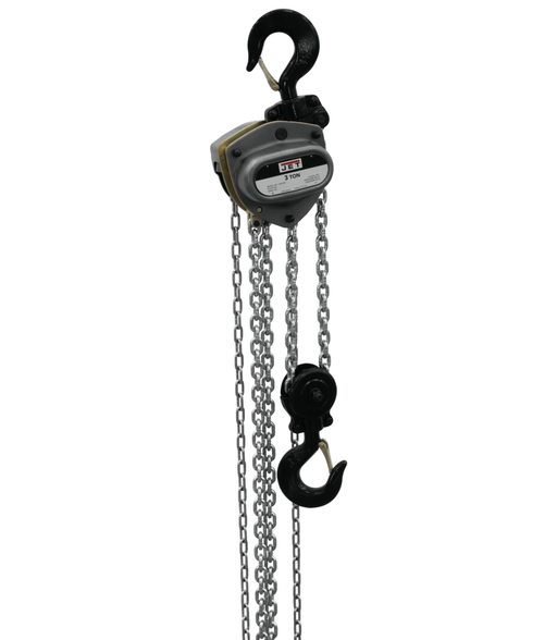 L-100-300WO-20, 3-Ton Hand Chain Hoist With 20' Lift & Overload Protection