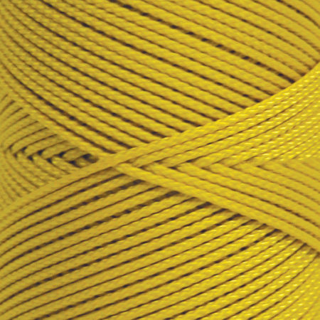 Yellow Mason Line String Line - #18 Braided Nylon String - 500 Ft