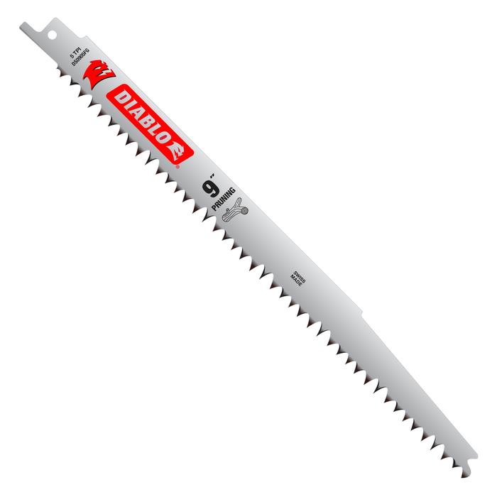 9 in. Fleam Ground Recip Blade for Pruning (5-Pack)