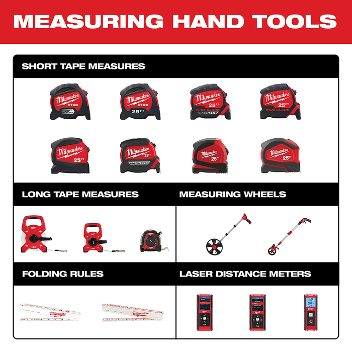 16Ft Compact Magnetic Tape Measure