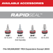 M12 FUEL™ ProPEX® Expander Kit w/ 1/2"-1" RAPID SEAL™ ProPEX® Expander Heads