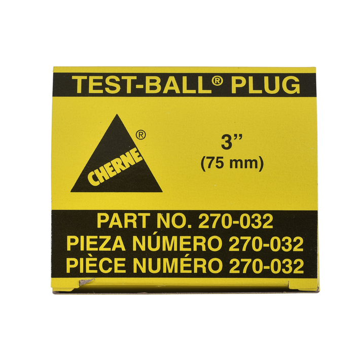Cherne® 3 in. Test-Ball® Plug