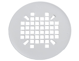 827-2SWPK1 Round White enamel finish Shower Drain Accessories