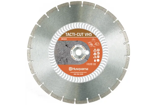 14 in vh5 cured concrete g/p blade